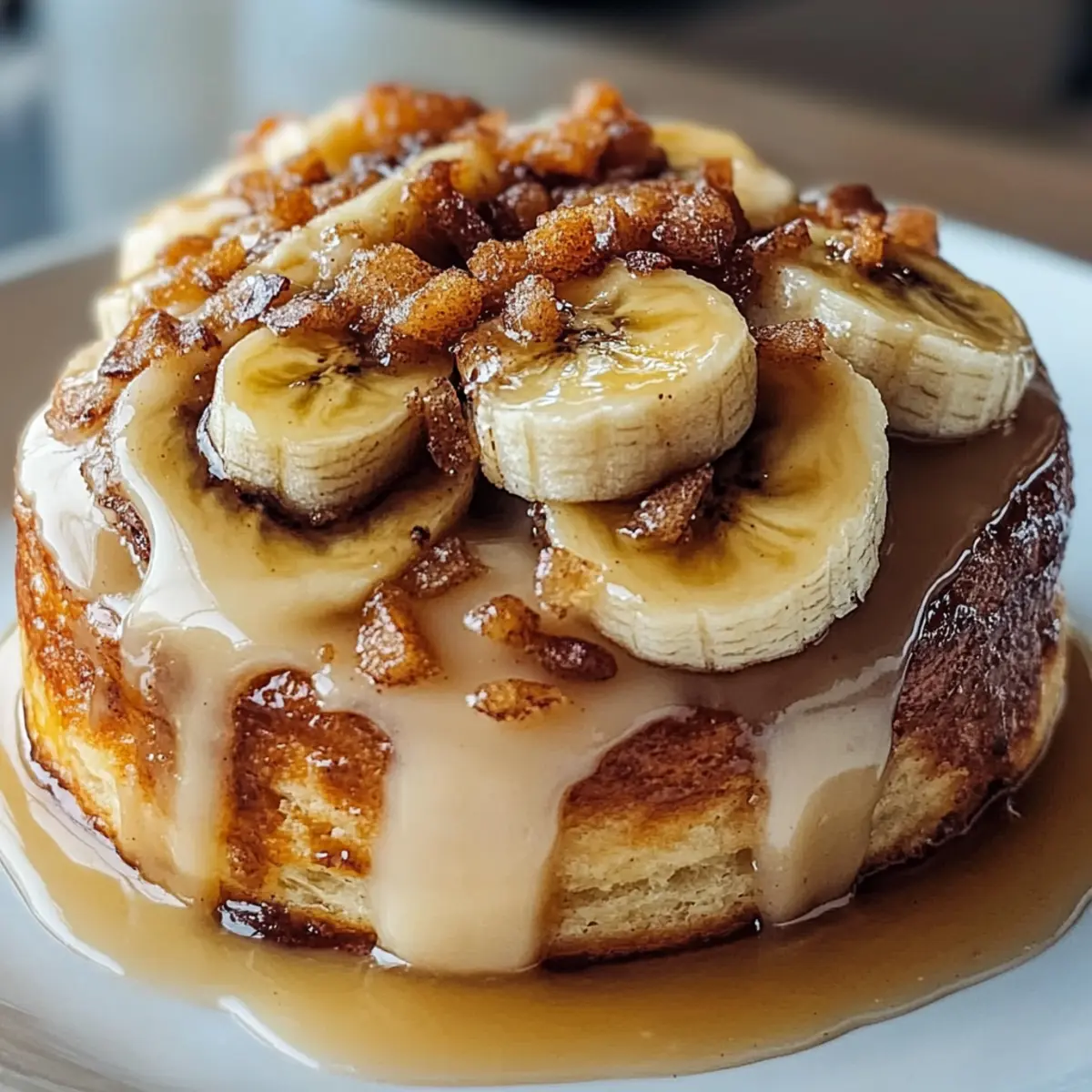 Bananenbrot Zimtschnecken Rezept für gemütliches Frühstück