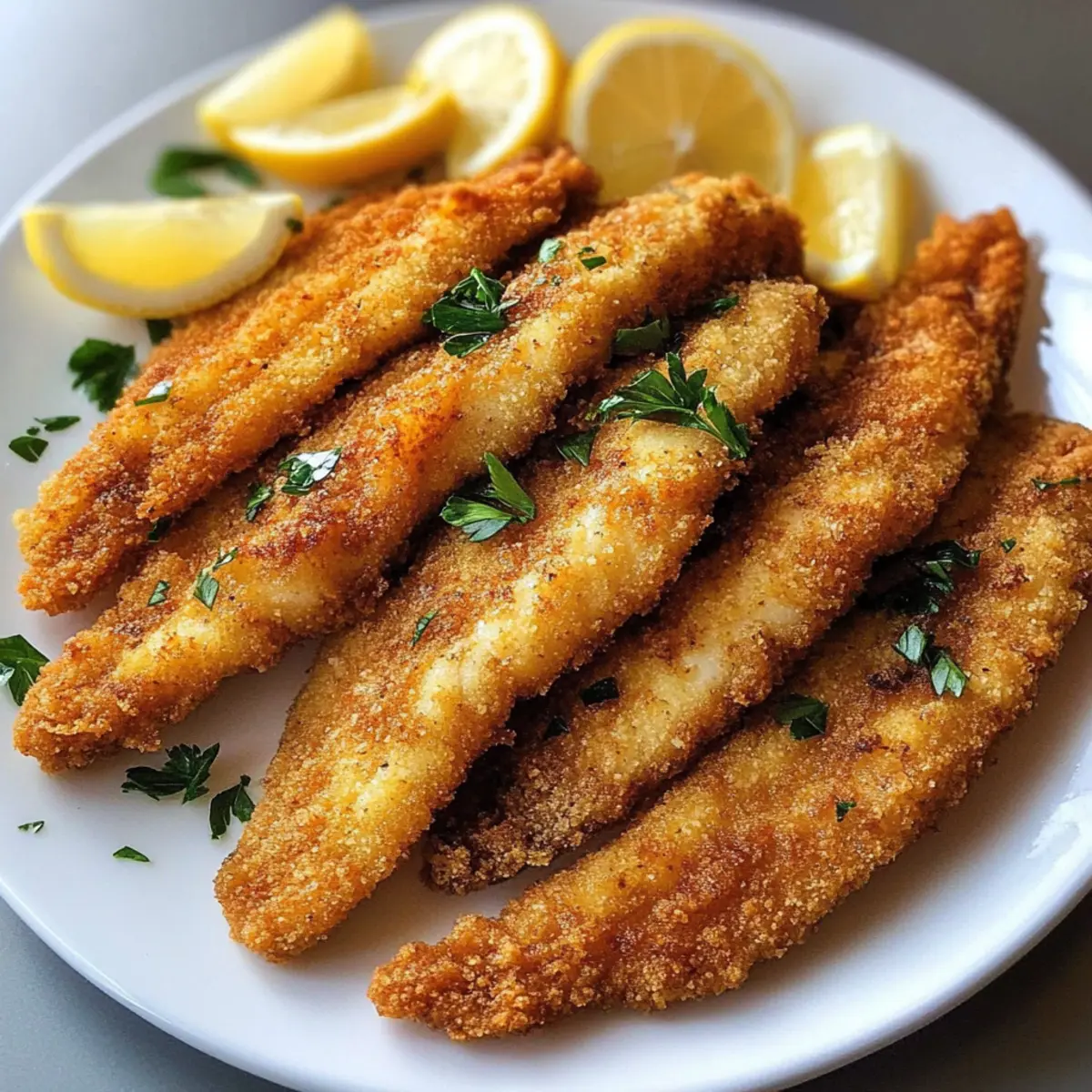 Buttermilch gebratener Wels mit knuspriger Kruste