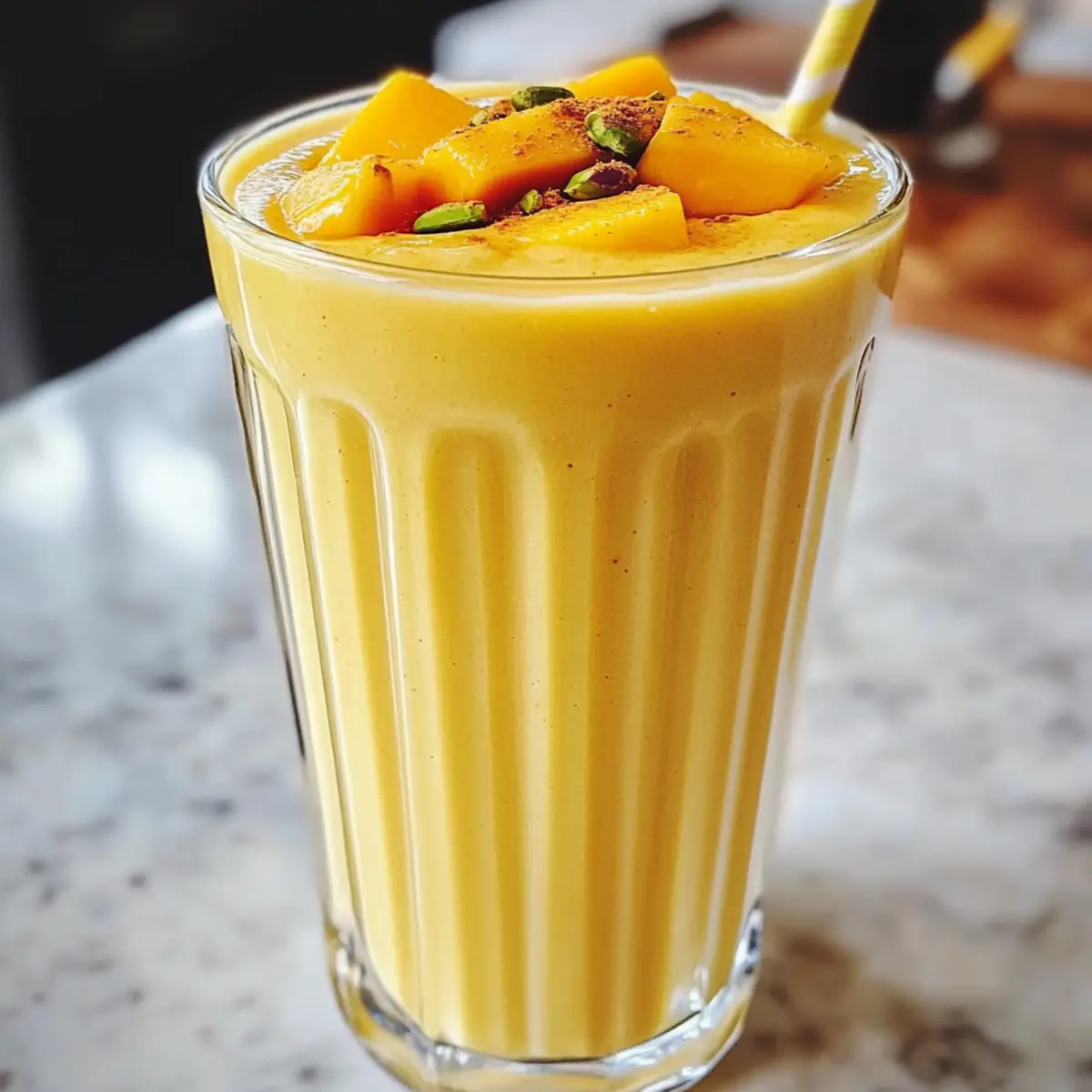 Cremiger Mango Lassi Rezept für heiße Tage