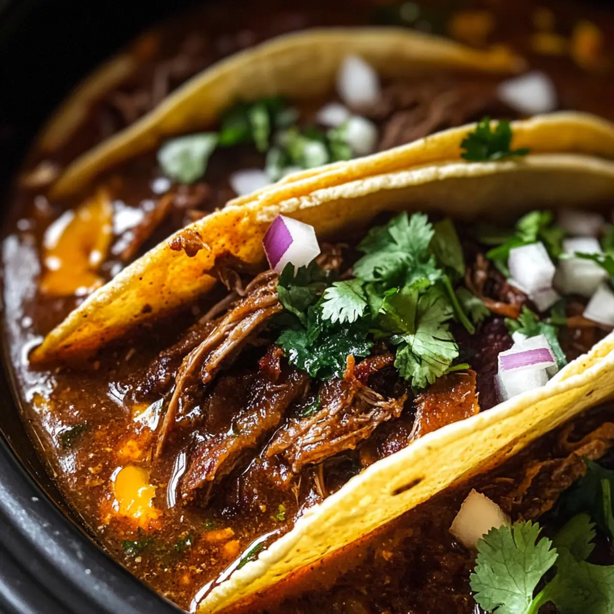 Crock Pot Birria Tacos einfach und lecker genießen