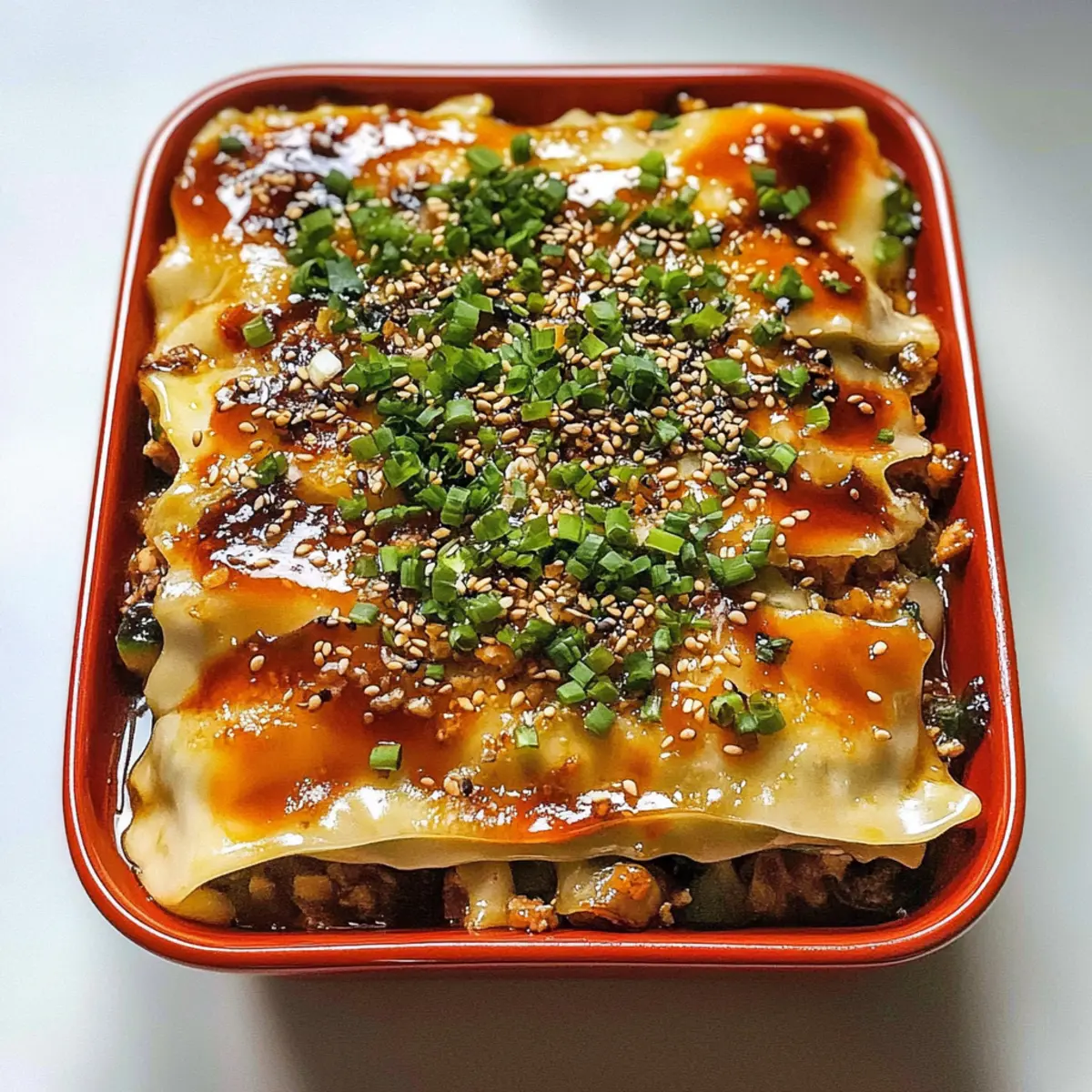 Teigtaschen-Lasagne für schnelle Genussmomente