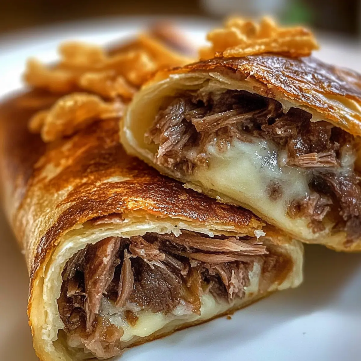 Französische Dip-Tortilla-Röllchen für jeden Anlass