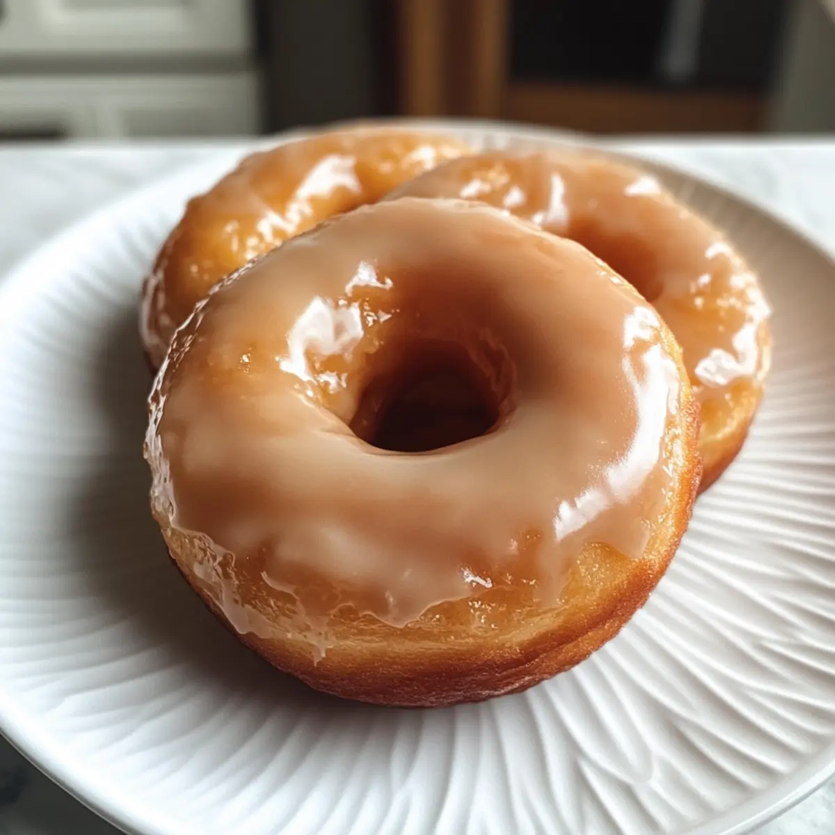 Glasierte Donuts für deinen süßen Genuss