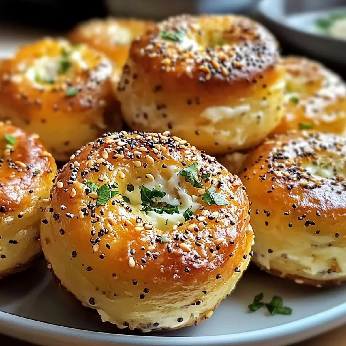 High-Protein Bagel Bites für den perfekten Snack