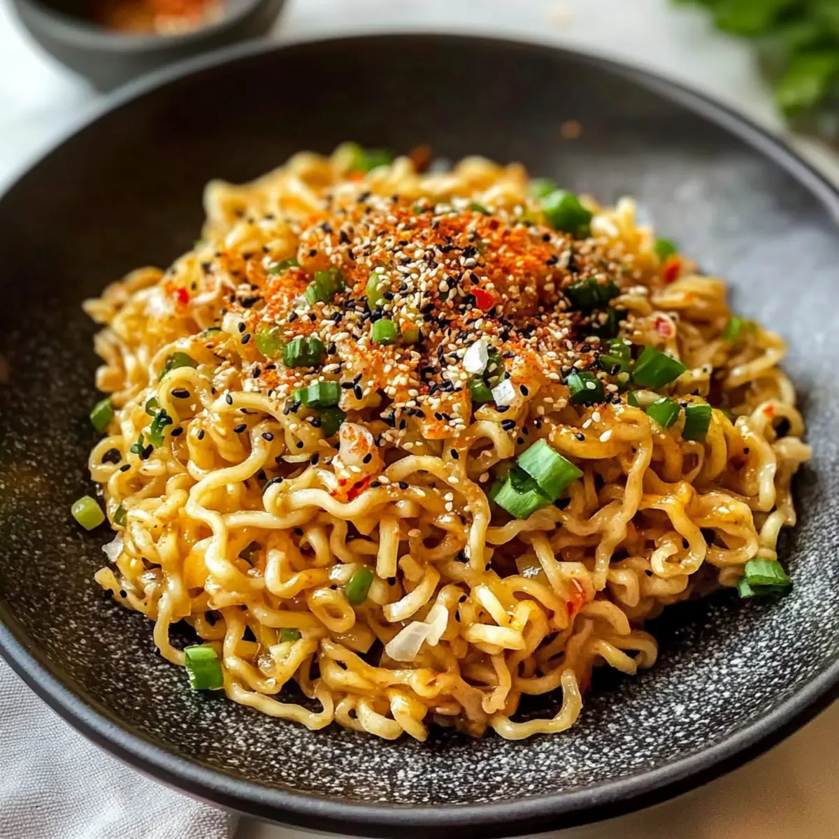 Unwiderstehliche Blackstone Ramen Nudeln für jeden Abend