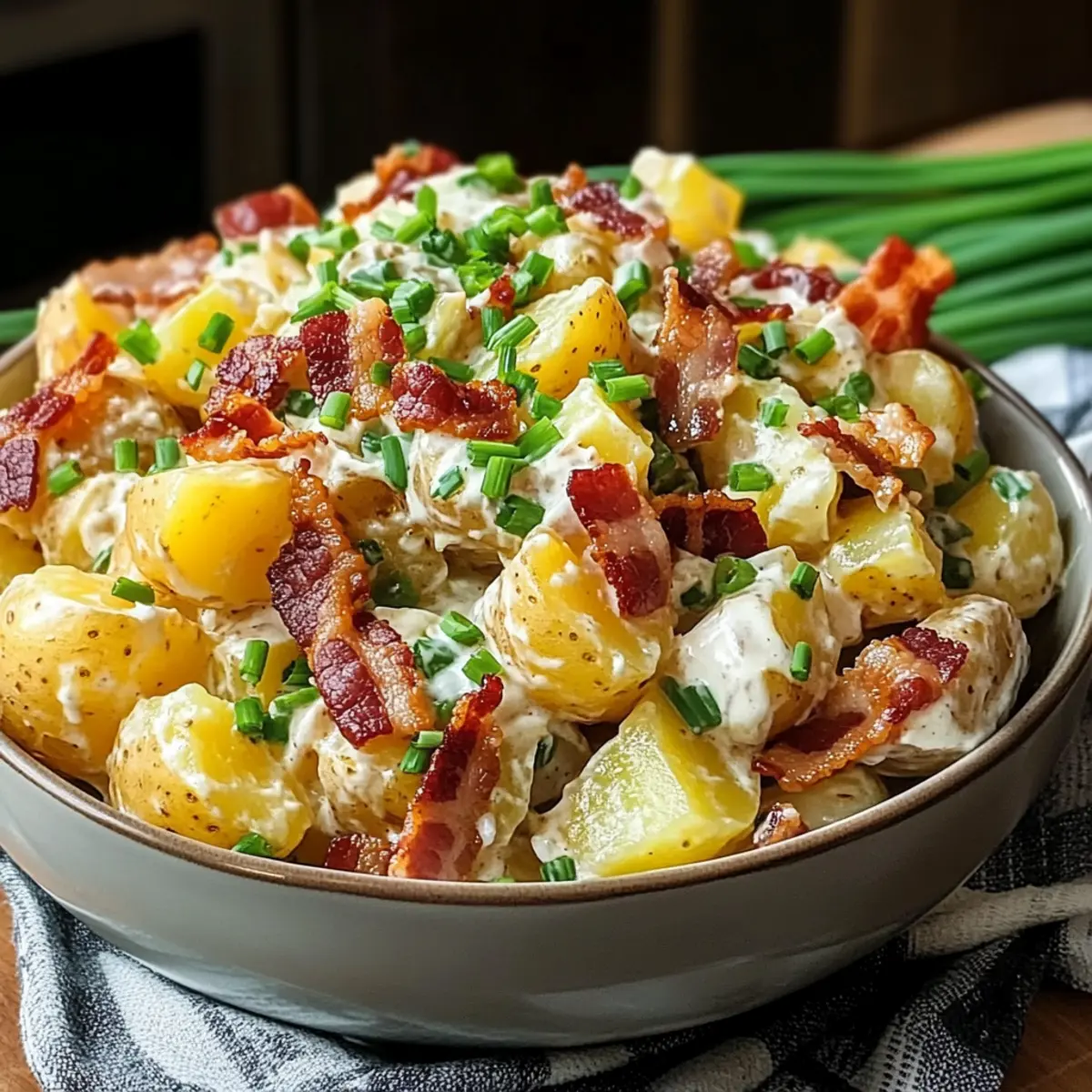 Beladene Kartoffelsalat ohne Senf für alle!