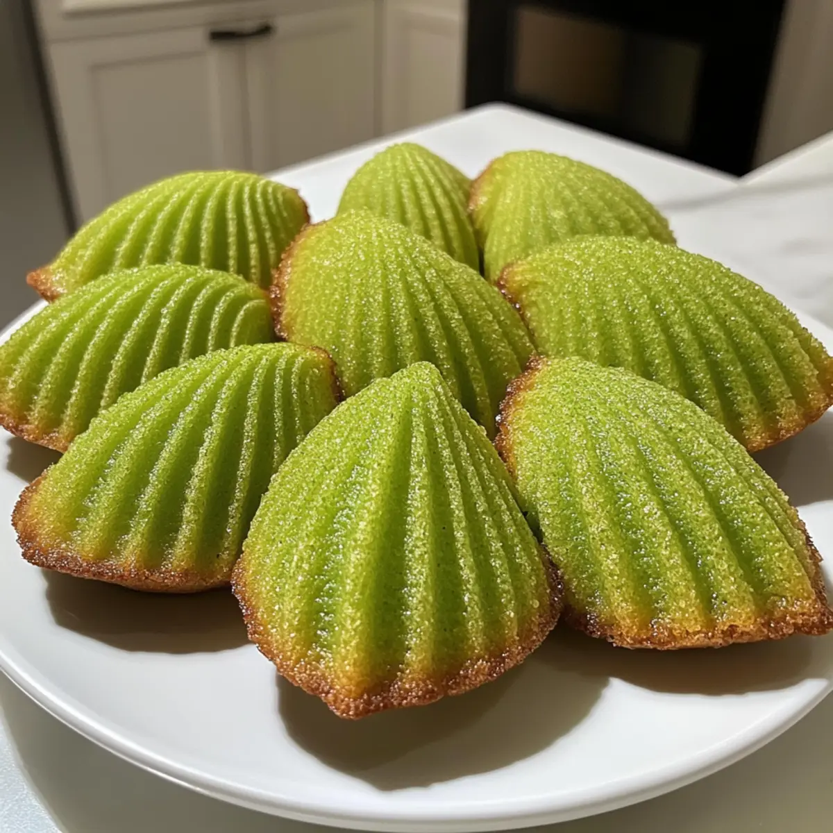 Pandan Madeleines: Ein Hauch von Exotik genießen