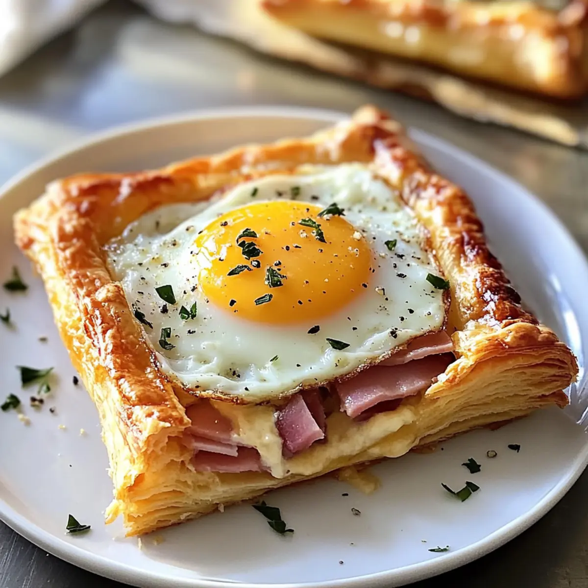 Blätterteig Croque Madame: Ein einfaches Genuss-Rezept