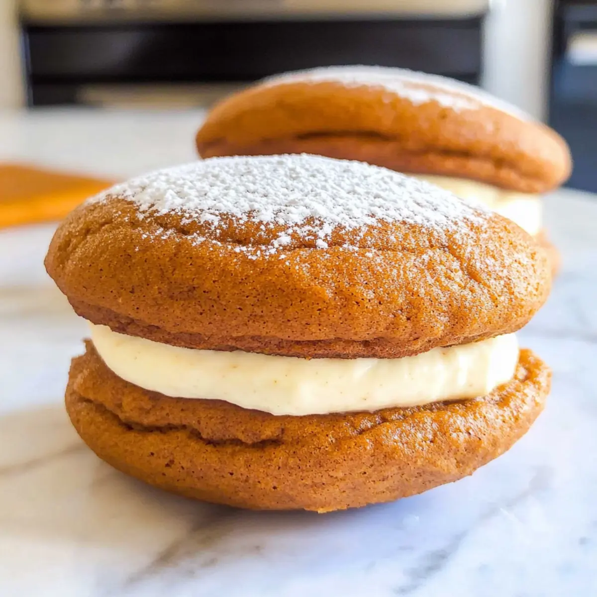 Kürbis Whoopie Pies für den perfekten Herbstgenuss