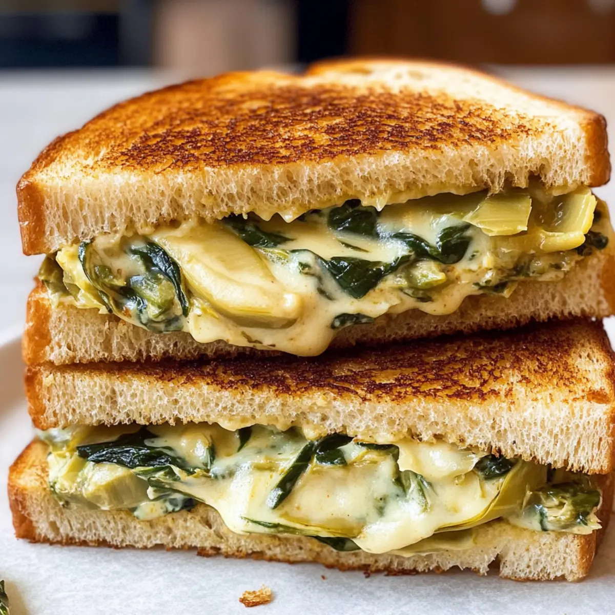 Spinat- und Artischocken-Schmelz für Käsefans