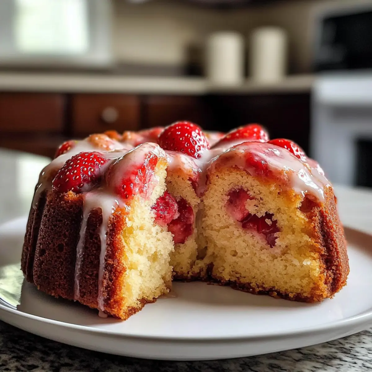 Erdbeer-Buttermilch-Gugelhupf für jede Gelegenheit