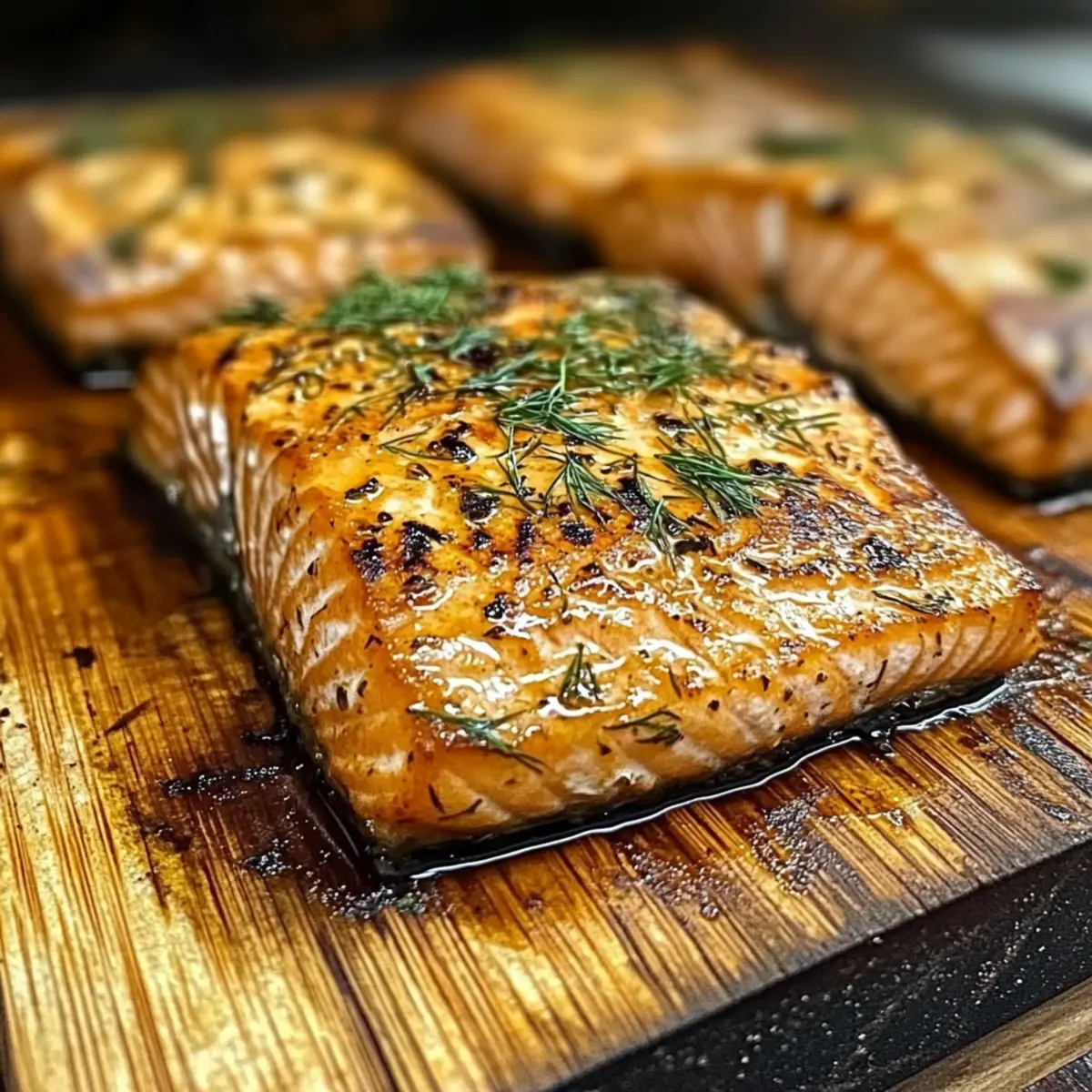 Zedernholzplatte Lachs perfekt gegrillt und einfach