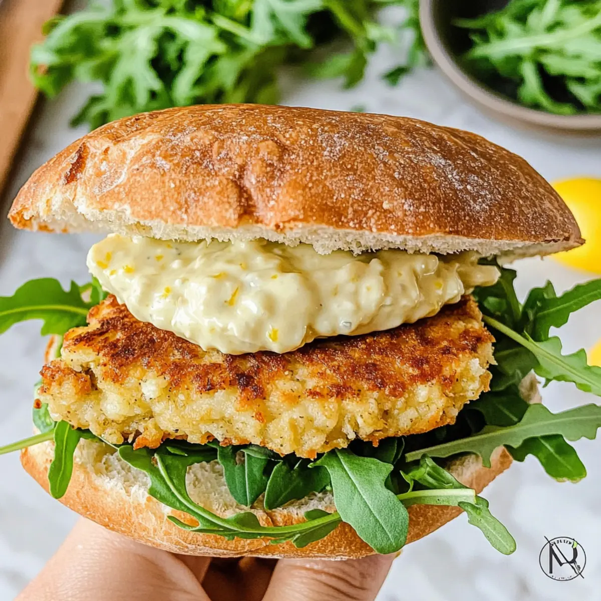 Hühnchen Scallopini Sandwich ganz einfach selbst machen