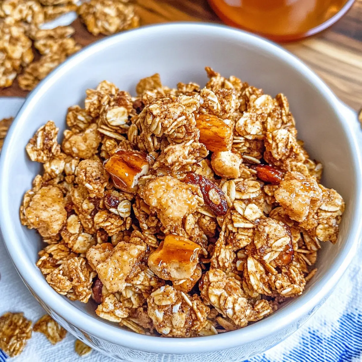 Zimt Toast Crunch Granola für den perfekten Snack