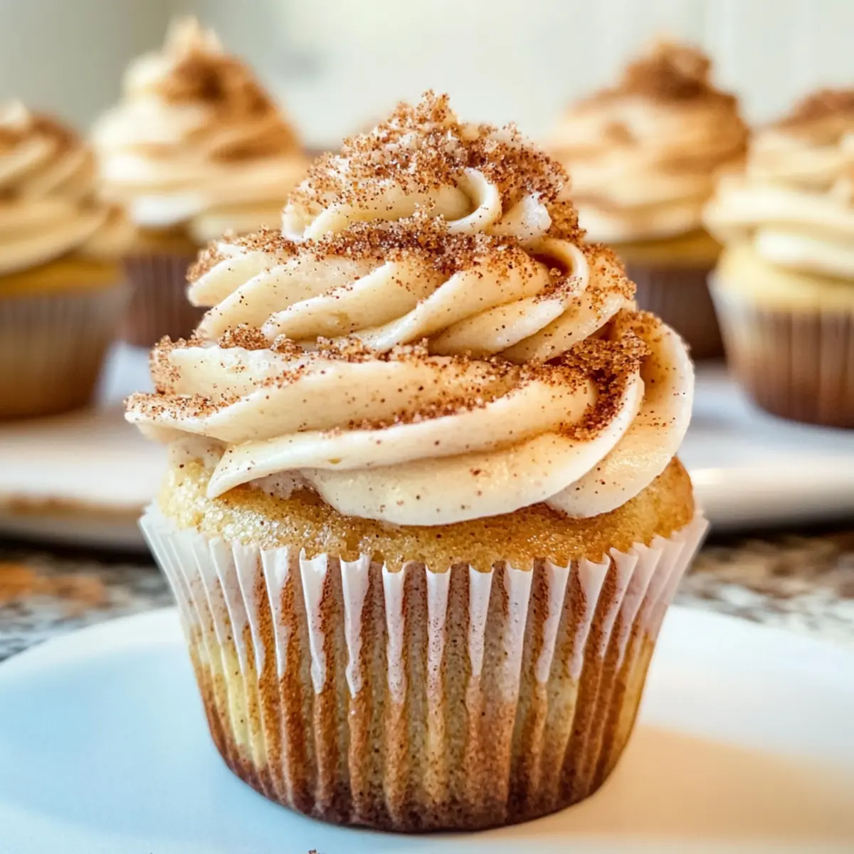 Kaffeekuchen Cupcakes mit Zimt-Buttercreme