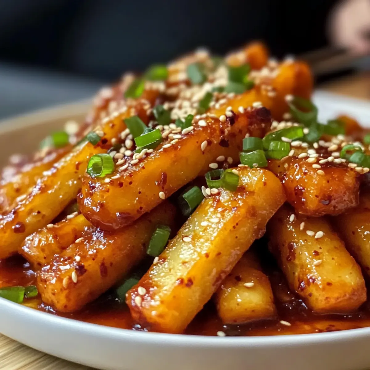 Knusprige Pfannengeröstete Ddeokbokki Rezept für Zuhause