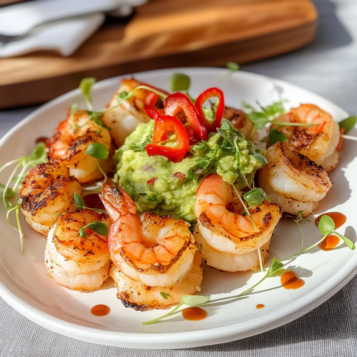 Guacamole Garnelen Vorspeise Rezept leicht gemacht