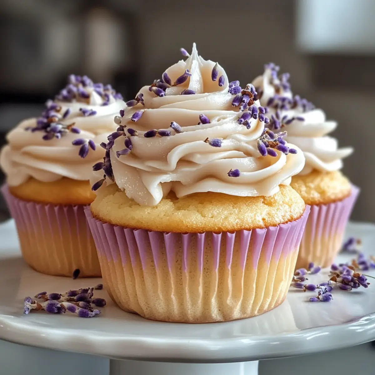 Lavendelhonigküchlein für frühlingshafte Genüsse