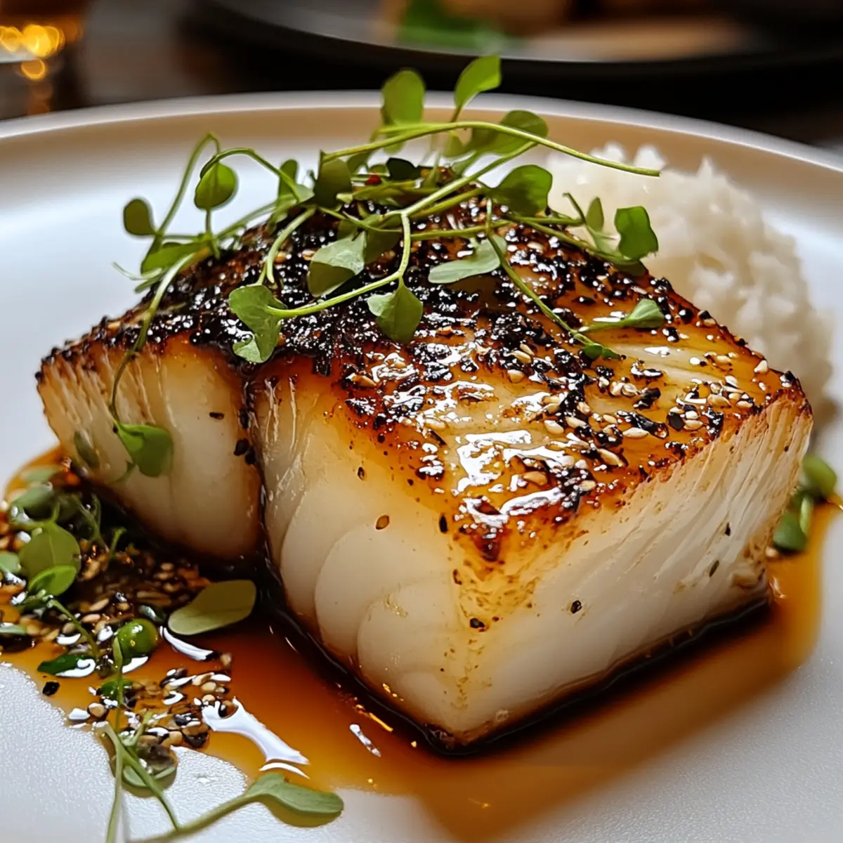 Nobus Miso-marinierter Schwarzcod für Feinschmecker