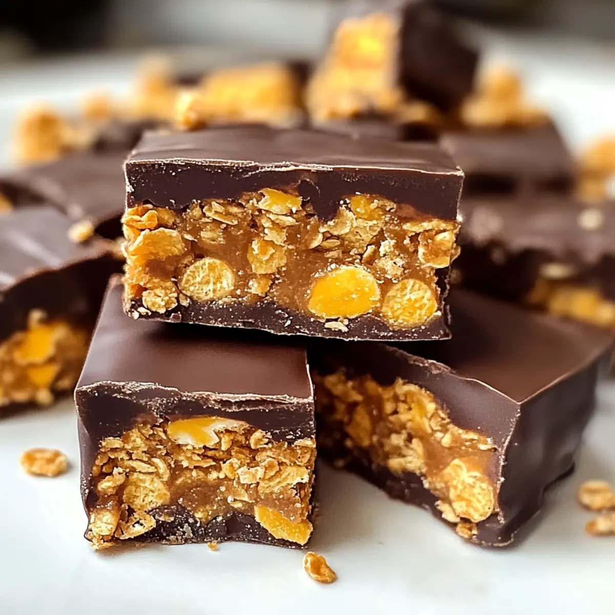 Nussige gesunde hausgemachte Butterfingers für dich