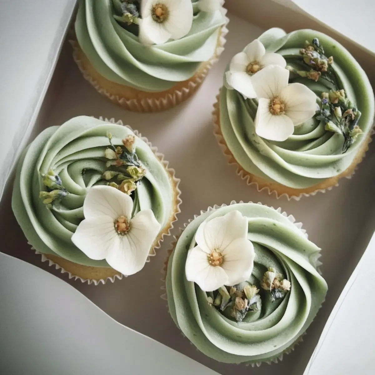 Salbeigrüne Muffins für jeden Anlass zaubern