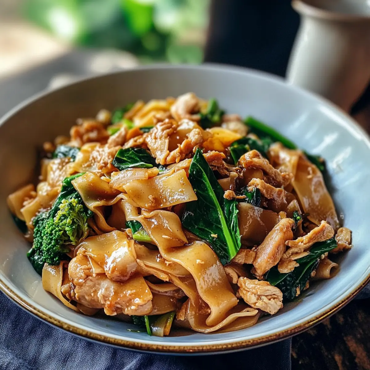 Herzhafter Pad See Ew für schnelle Abendessen