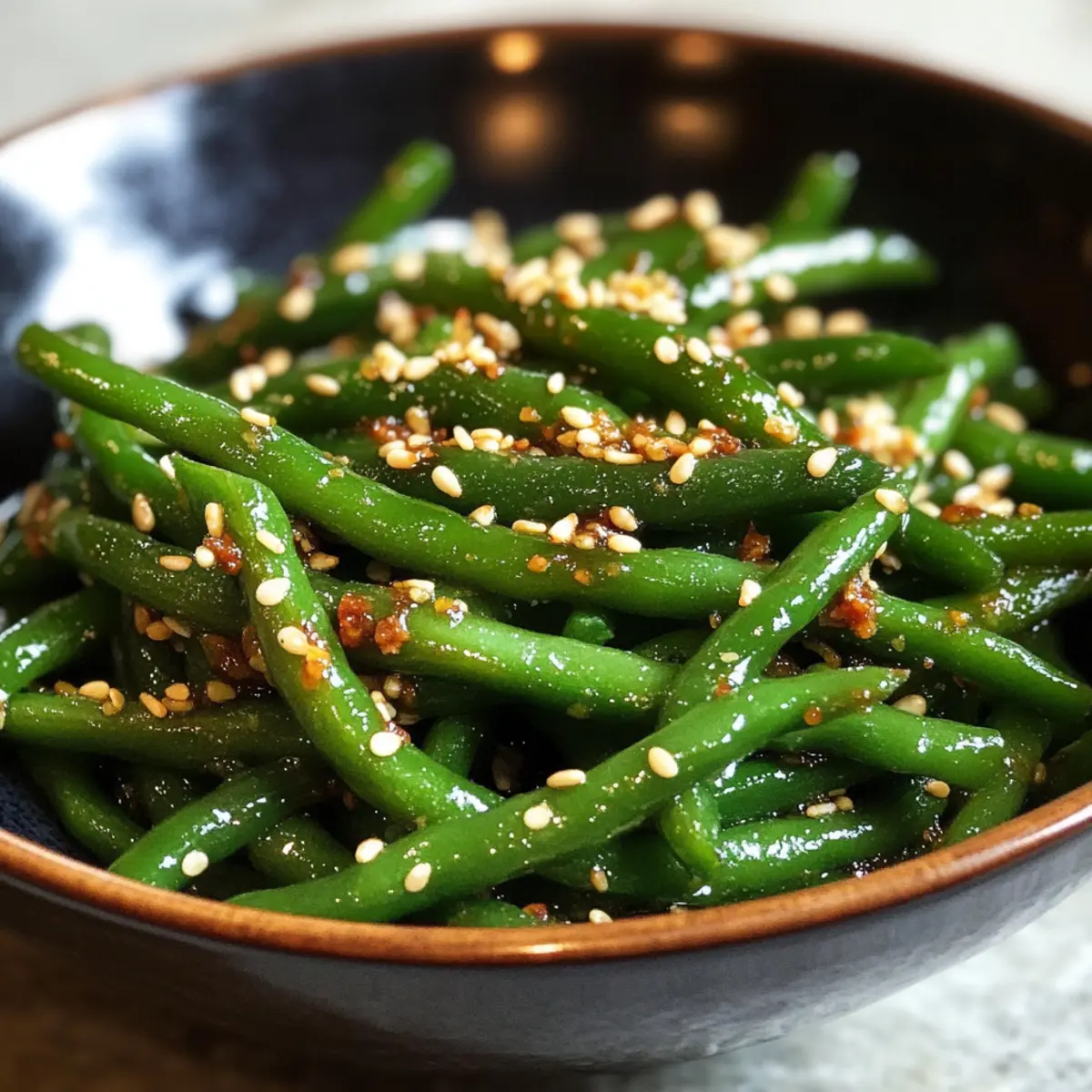 Sesamgrüne Bohnen: Schnell und Einfach Genießen