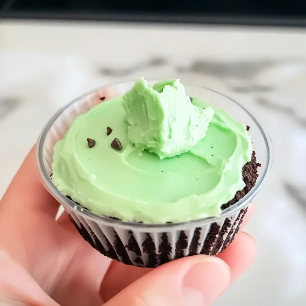 St. Patrick’s Minz-Käsekuchen-Becher für Feste