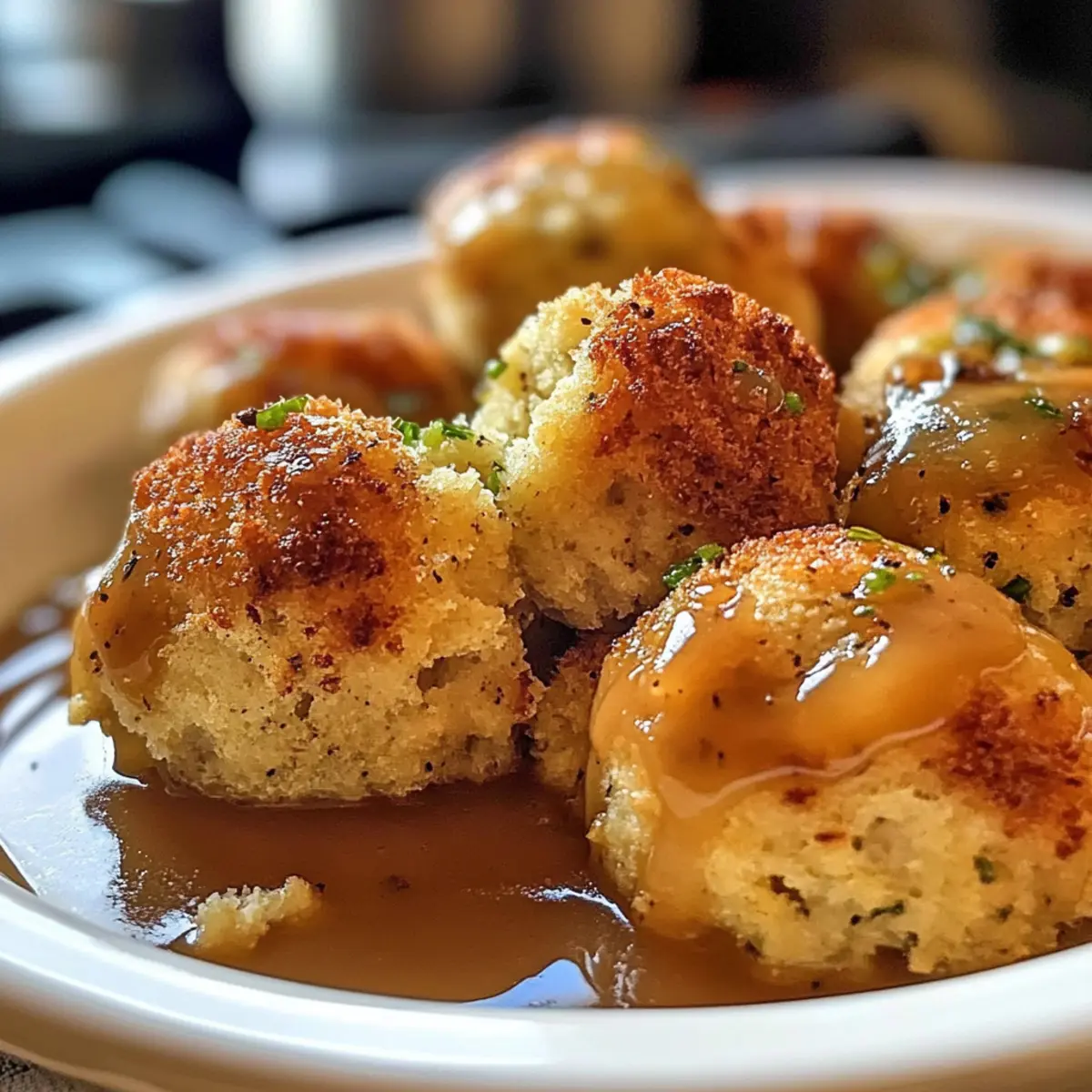 Truthahnfüllungsbällchen – Perfekte Resteverwertung