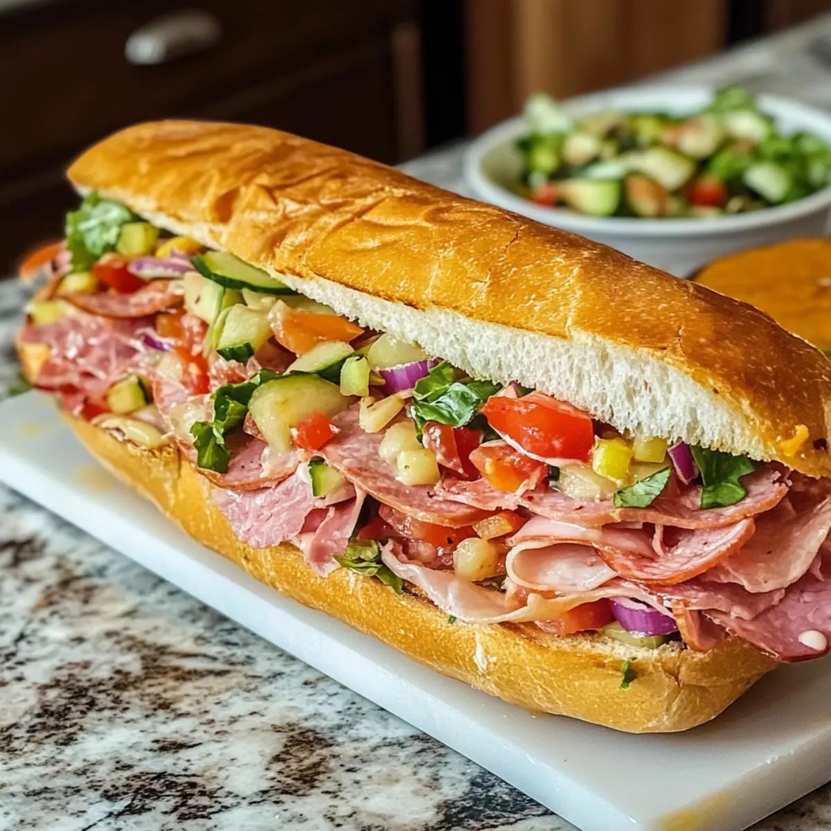 Viral Zerkleinerter Italienischer Sandwich Rezept schnell und lecker