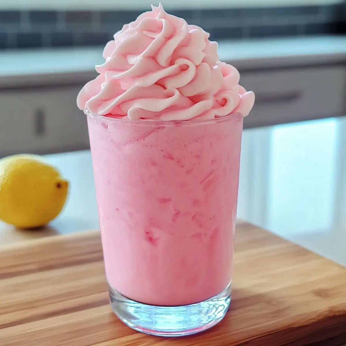 Schlagsahne Rosa Limonade Rezept für den Sommer
