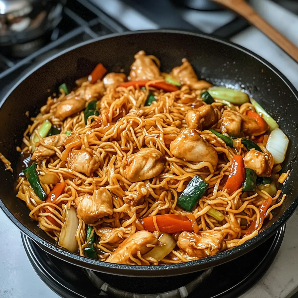 Hühnchen Chow Mein – Ein schnelles Genussrezept