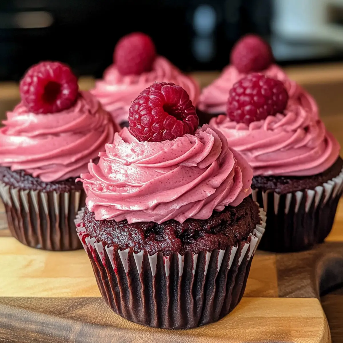 Schokoladen-Himbeer-Muffins für besondere Momente
