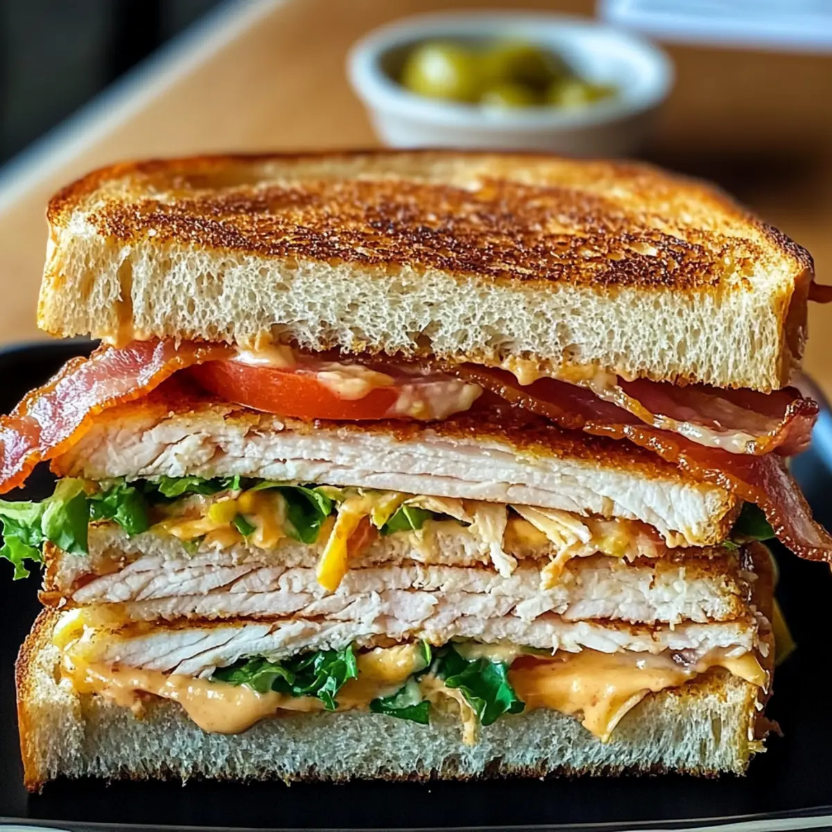 Cowboy-Club-Sandwich: Schnelligkeit trifft Genuss