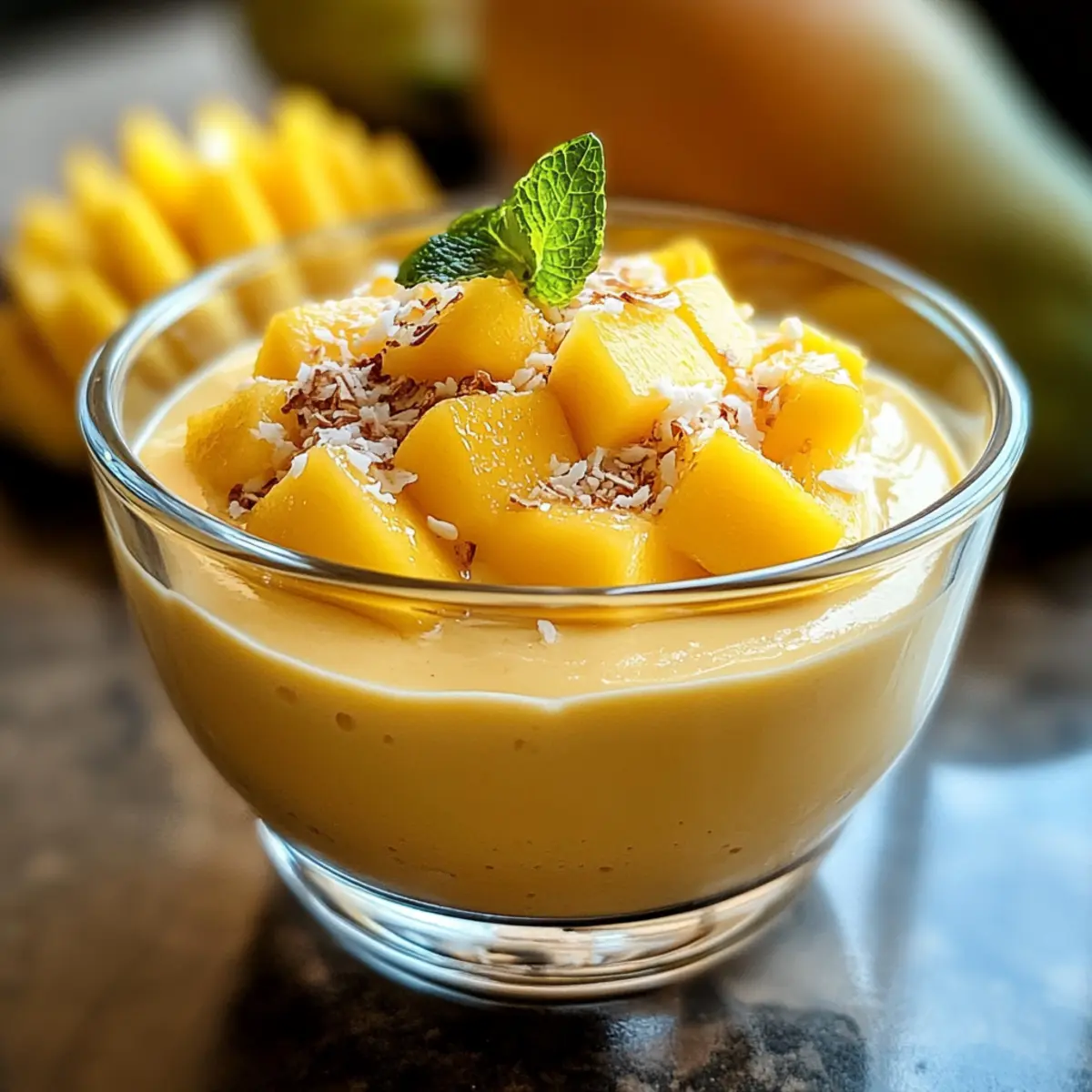 Cremige Mango-Mousse für den perfekten Genuss
