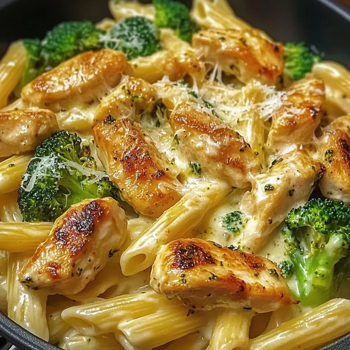 Hähnchen-Brokkoli-Pasta für schnelle Feierabendküche