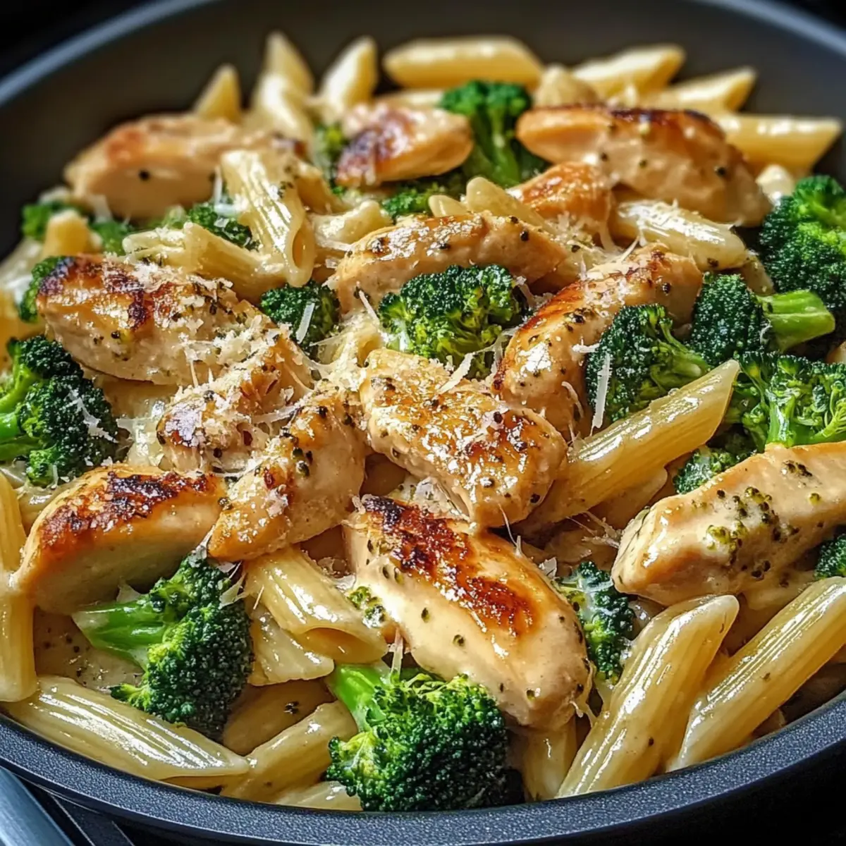 Hähnchen-Brokkoli-Pasta in nur 30 Minuten