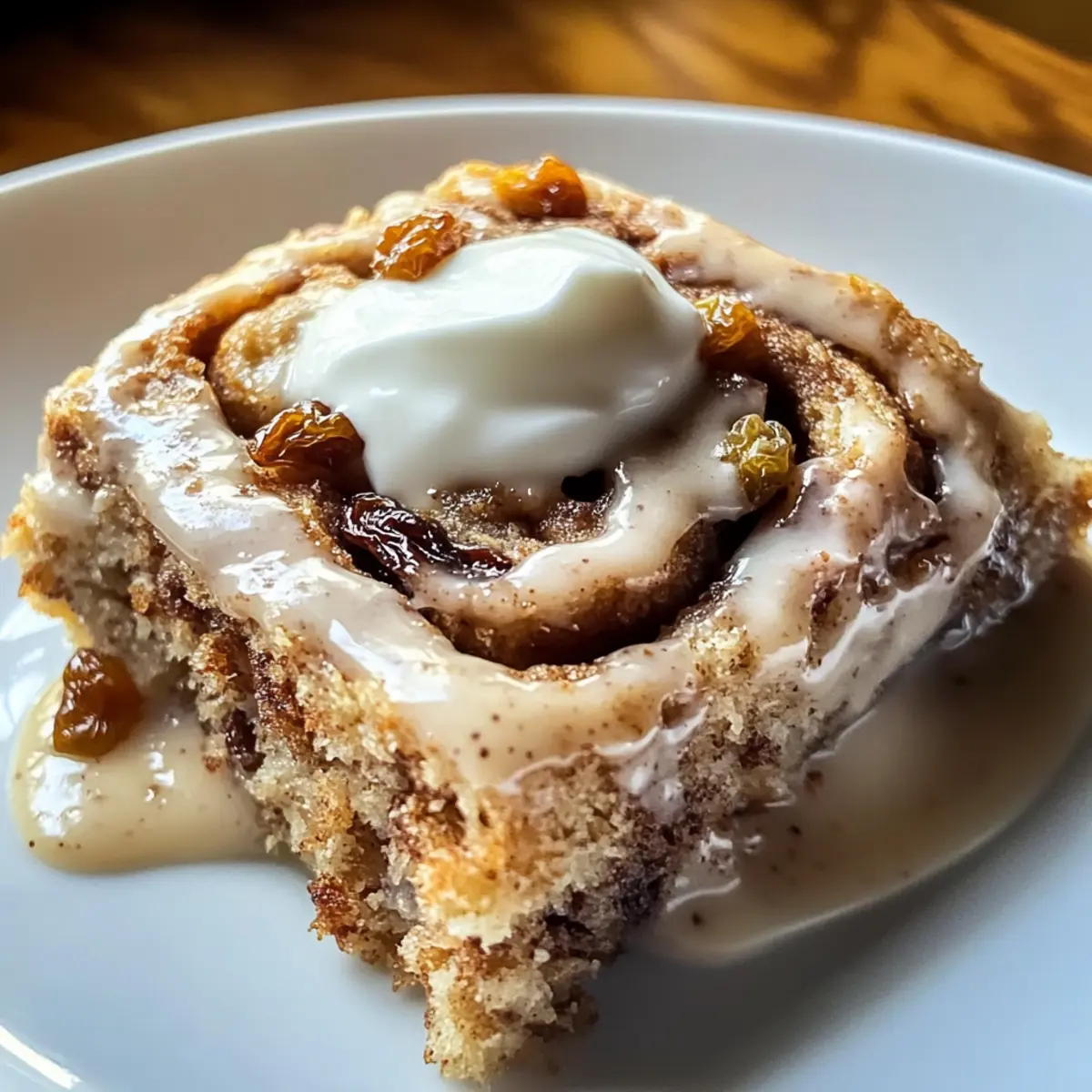 Hohe Protein Zimtschnecken Haferauflauf für jeden Tag