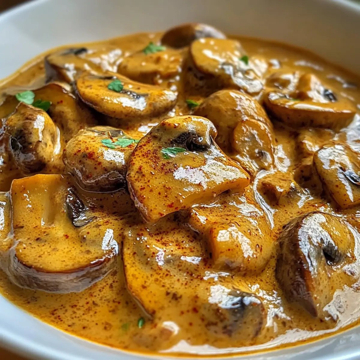 Ungarisches Pilzpaprikasch in 30 Minuten genießen