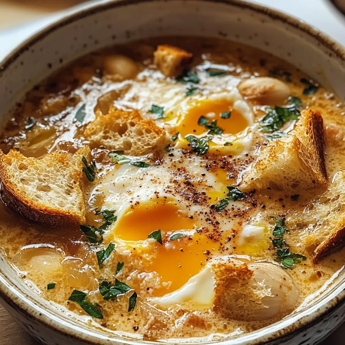 Knoblauchsuppe: Schnelle Wohlfühlsuppe für kalte Tage