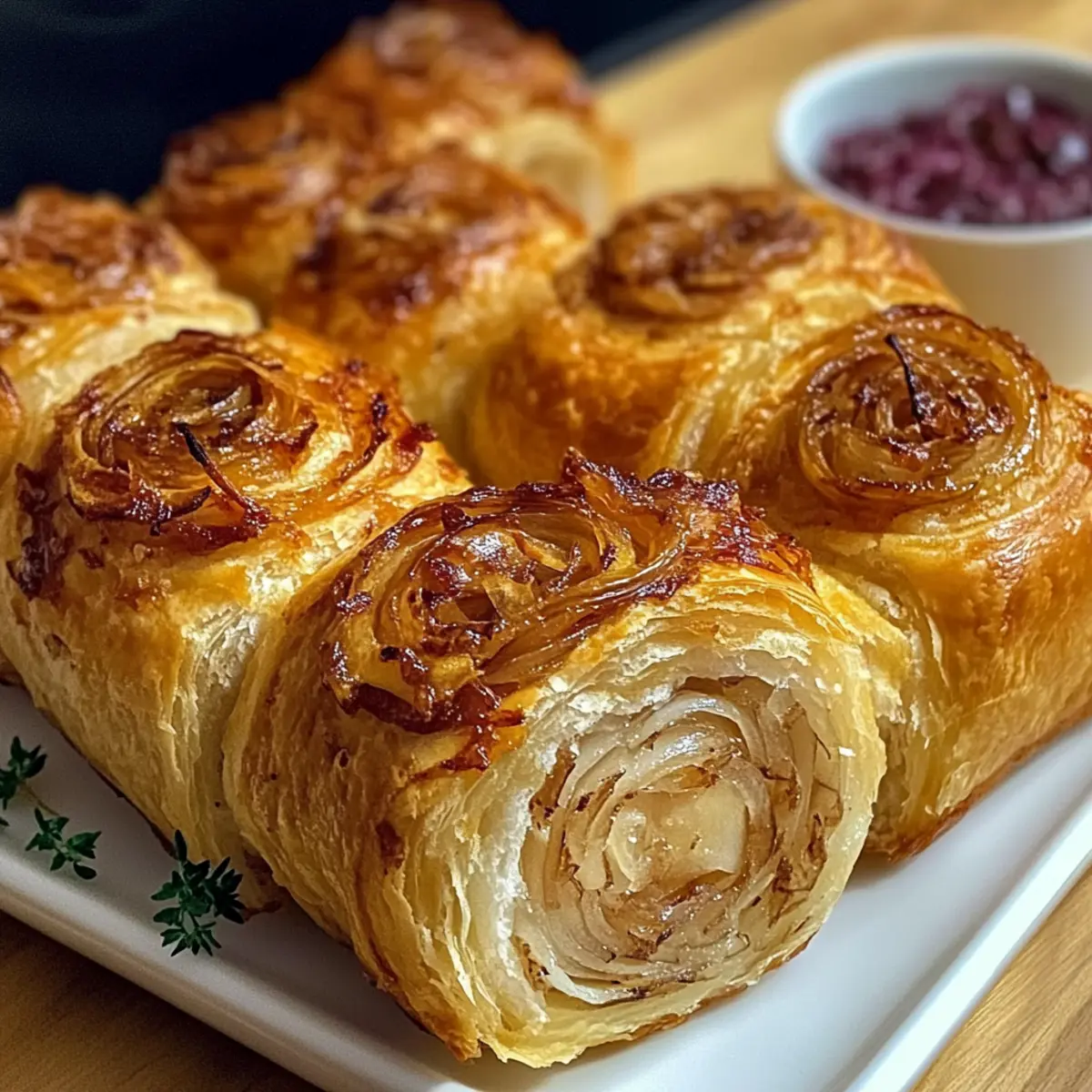 Knusprige Zwiebelrolle – Himmlischer Genuss für jeden Tag