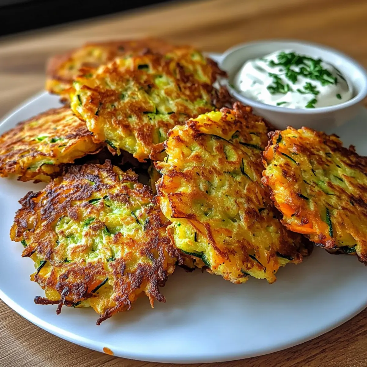 Perfekte Zucchini-Möhren-Puffer für den perfekten Snack