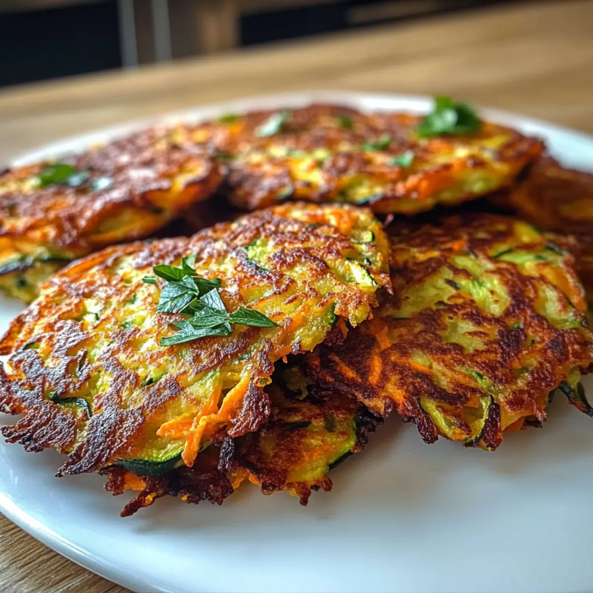 Perfekte Zucchini-Karotten-Puffer leicht gemacht