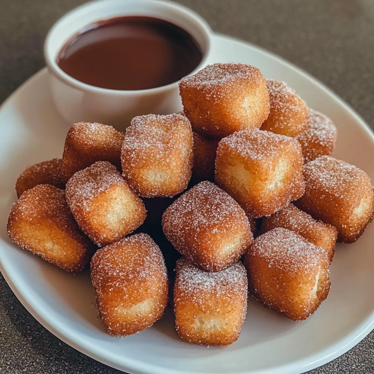 Süße Heißluftfritteusen-Churrobissen für Schnellesser