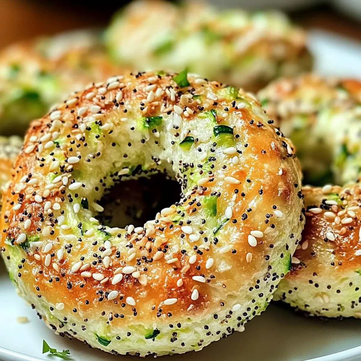 Zucchini Bagels: Gesund und einfach selbstgemacht
