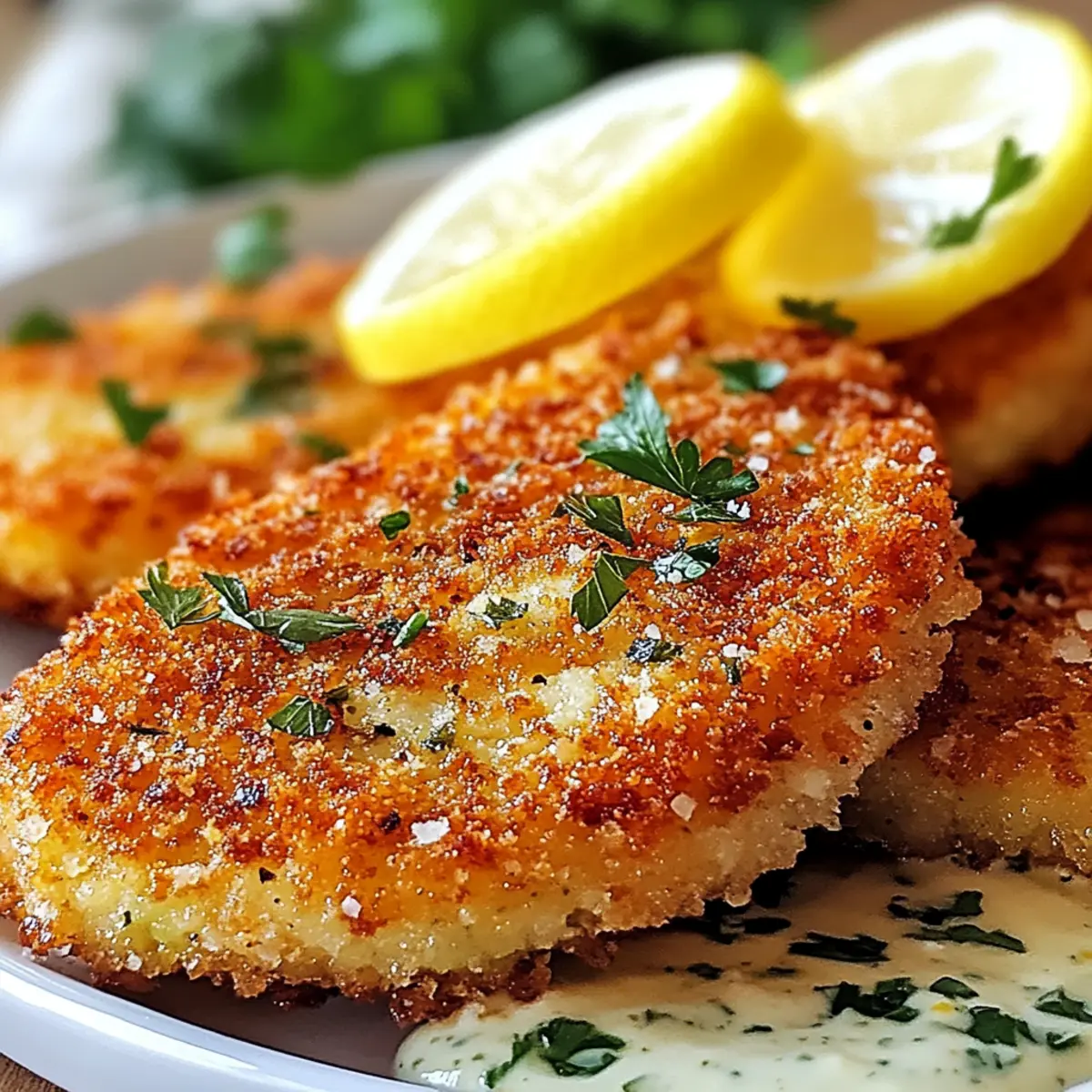 Airfryer Kohlrabi Schnitzel Schnell & Gesund