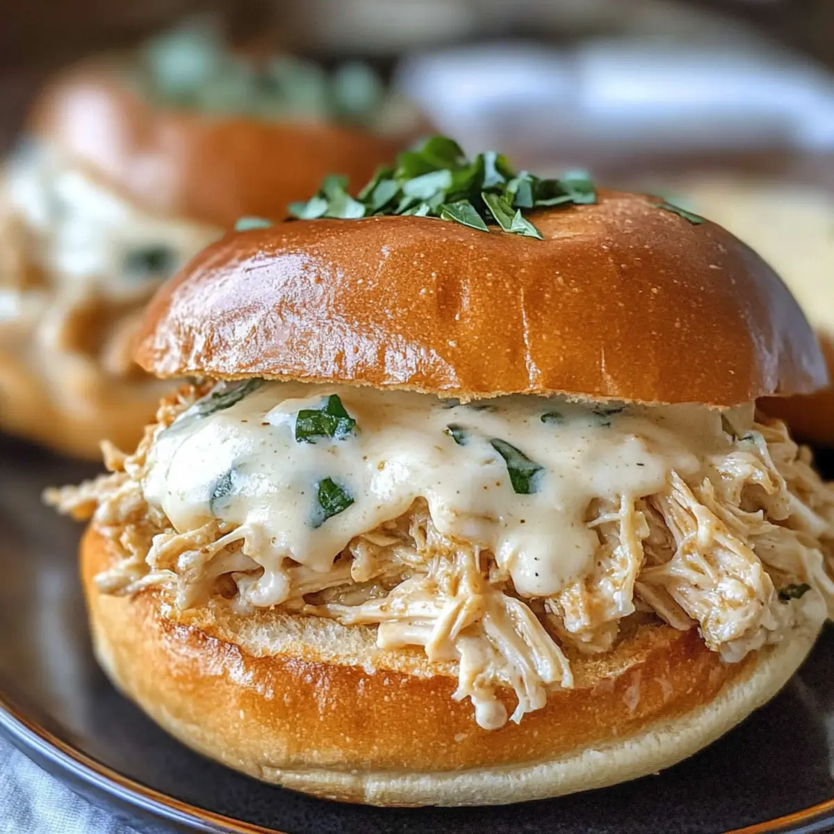 Hähnchen Alfredo Sloppy Joes – Schneller Genuss für die Familie