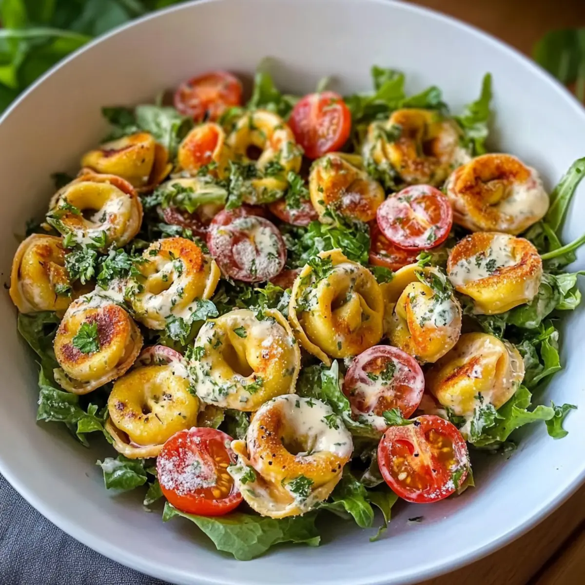 Knackiger Tortellini-Salat für den perfekten Sommer