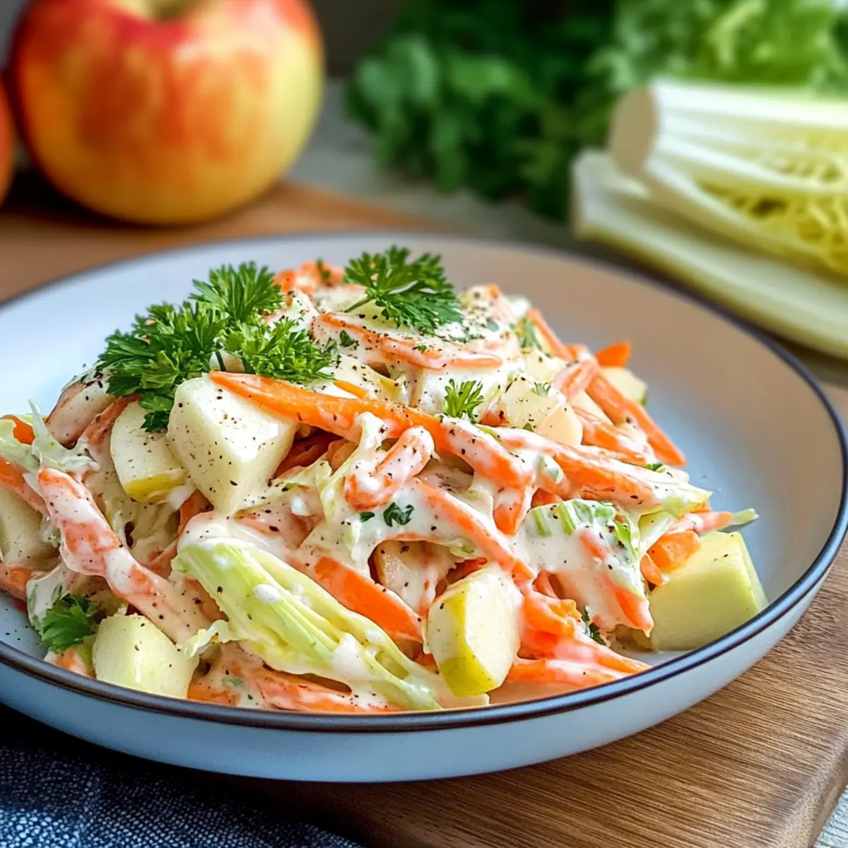 Der knackige Farmersalat für Frische-Fans