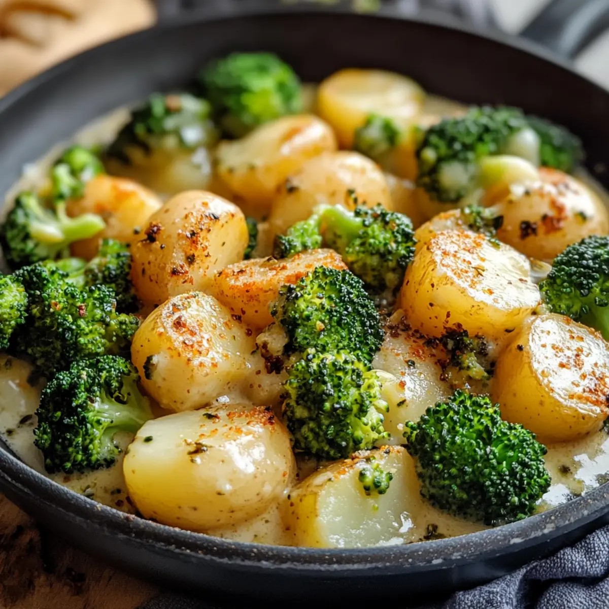 Diese cremigen Brokkoli-Kartoffeln zauberst schnell